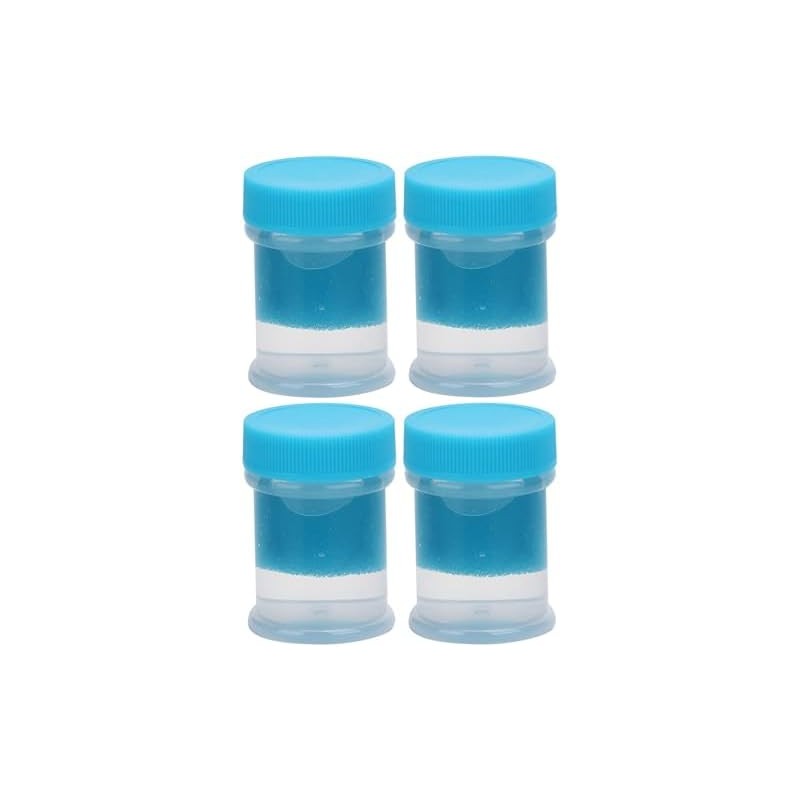 Limpiador de pinzas, 4PCS 25ml Limpiador de pinzas pestañas con