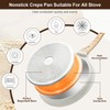 Bobikuke 8 inch Crepe Pan, Nonstick Pan for Crepes Omelette