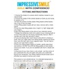 IMPRESSIVE SMILE Ultra Thin Tooth WHITENING Facing | COSMETICALY Realistic