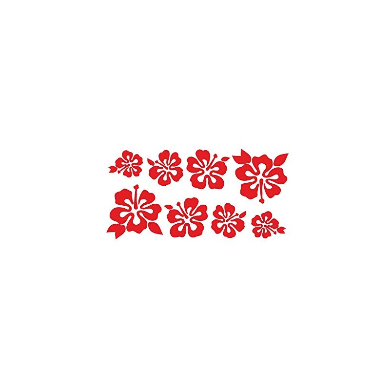 8 Hibiscus Flowers Assorted Sizes - Make Your Own Flower