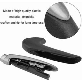 Acouto para 2008 Cubierta de Freno de Mano Cubierta de Agarre de manija de Coche Cubierta Protectora de Freno de Mano para Sedan 06 11 embellecedor Interior Negro