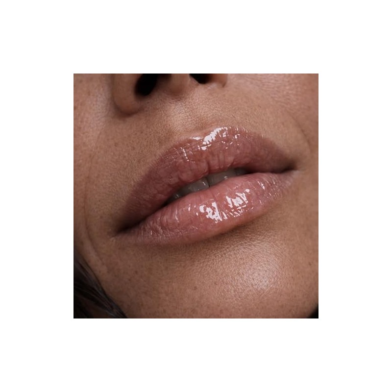 Orno Beauty Solutions Lip Gloss Vegano Transparente, Ultra Shine con