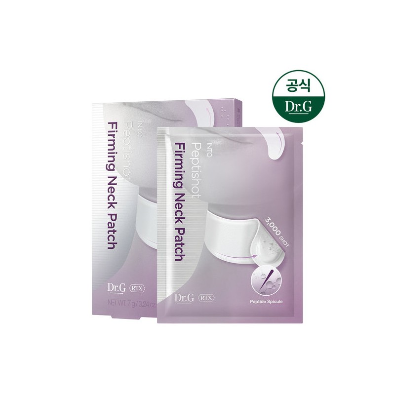 Dr.G RTX Into Pepti Shot Firming Neck Patch 5 Sheets