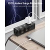 CCCEI Desk Clamp Power Strip with 9 Outlets, Desktop Edge