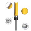 Bohaner 4 Pcs 1/4 Inch Shank Flush Trim Pattern Router