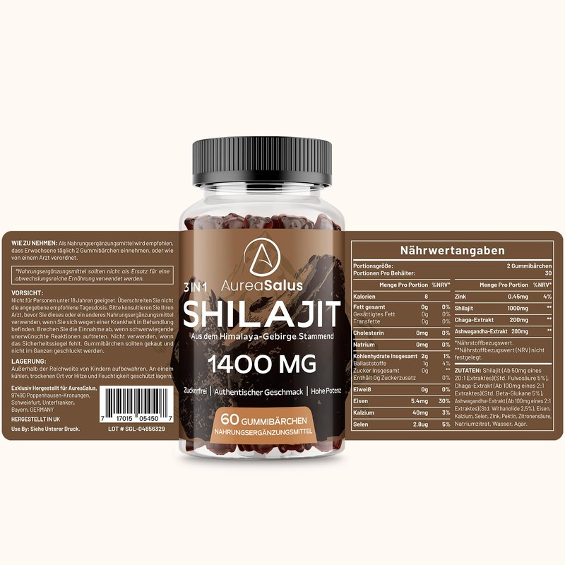 1400 mg gummies sugar free, Himalayan gums supplement, contains fulvic