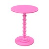 Convenience Concepts Palm Beach Spindle Table, Pink