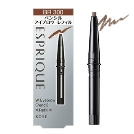 ESPRIQUE(エスプリーク) W アイブロウ (ペンシル) BR300 ブラウン 0.1g 無香料 1 個