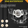 Motorcycle LED Driving Light, 30W 6000K/3000K Super Bright Spotlight Waterproof