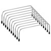 sourcing map Metal Internal Wire Frames - 7.87" 10Pcs Tubular