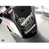 BIKE-label Tank Pad 3D Silver Stripes Tank Protector Suitable for