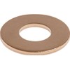 Hillman 44144 3/8-Inch Copper Flat Washer, 30-Pack
