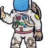 Astronaut A Journey to Space Embroidered Badge Iron On Sew