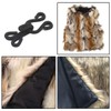 10 Sets Fabric Covered Hook and Eye Closures Bra Fasteners