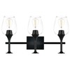 Onesto Lighting Paris Modern Black Bathroom Wall Light Fixtures Over
