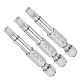 CoCud Hex Head Wrench Bit, 5/32" Hex Head 1/4" Hex Shank 2" Long, S2 Alloy Steel Screwdriver Bit - (Applications: for Electric Drill), 3-Pieces