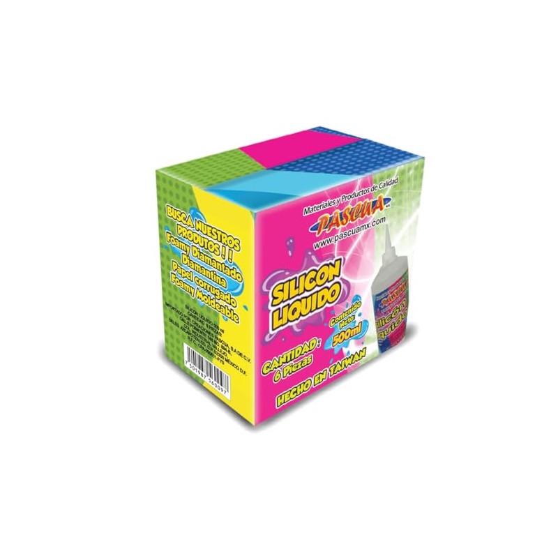 Silicon Liquido Pascua 500 Ml. P/Manualidades Pza