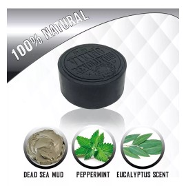 Viking Revolution Jabón De Carbón Activado Para Hombres Con