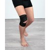 Hydas Multifunktionsbandage mit Anti-Rutsch Beschichtung, Made-in-Gemany, One-Size - schwarz