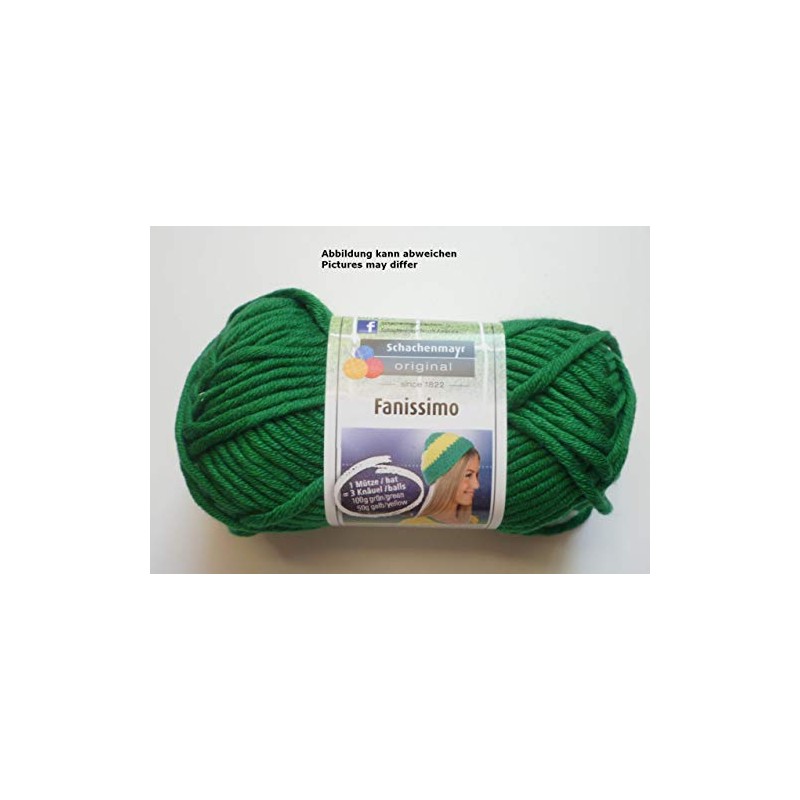 Schachenmayr Handstrickgarn, 00371 Grün, 50g, 50