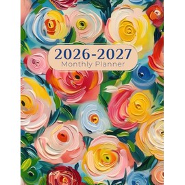 2026-2027 monthly planner: 2 Years from Jan 2026 - Dec 2027