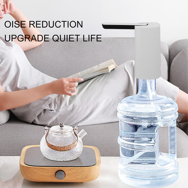 Water Bottle Pump Dispenser Foldable Auto Sensing High Efficiency Filtration