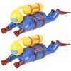 ArtCreativity Wind Up Bath Toys for Kids, Set of 2,