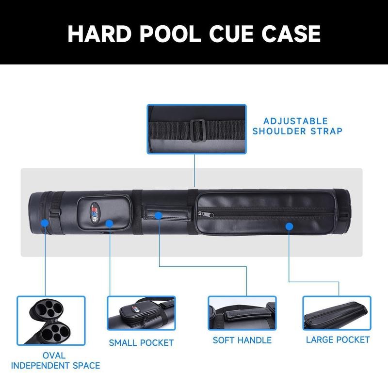 GSE GAMES&SPORT EXPERT 2x2 Hard Oval Billiard Pool Cue Stick