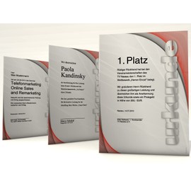 Certificate Paper Chrome 10 Sheets of A4 190 g/m². Certificate in an instant. But Easy Printed Thick Paper for Laser and Inkjet Printers, copiers or to be written by hand. Certificate Award Certificates. Includes FREE Templates