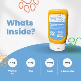 TJ Pro Digestive Support Gravy for Dogs with Sensitive Stomachs, Wind & Skin Issues | B12, Inulin, Zinc, L-Glutamine & Tumeric for Improved Gut Health | Made in the UK with Human Grade Ingredients