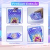 Rikolto Reusable Mermaid Party Favors Bags 50PCS Mermaid Zip Lock