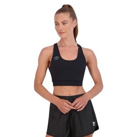 Umbro Women's Long Line Sport Bra, Black