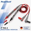 Peak Tech 1 Pair Flexible Multimeter Test Leads 120cm, Safety