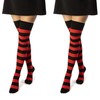 sockenkauf24 10723 2 Pairs of Overknee Cotton Socks in Many