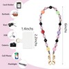 Lostars Beaded Phone Wrist Strap,Detachable Phone Wristlet Strap with Tether
