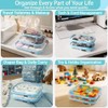 Travel Makeup Organizer, Compact Lightweight Accessory for Travel and Daily