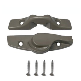 Window Lock for Andersen Sash Locks and Retainers Keepers,Window Safety Locks for Andersen Window,Stone Color 1968 to Present,Including Fasteners