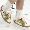 YJRVFINE Fuzzy Round Shoe Laces: Soft Hiking Athletic Khaki Shoelaces