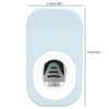 Hands-Free Toothpaste Dispenser Wall Mounted Automatic Toothpaste Squeezer Waterproof for