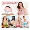 2pcs Extractor De Leche Manos Libres Recargable Con 4 Modos