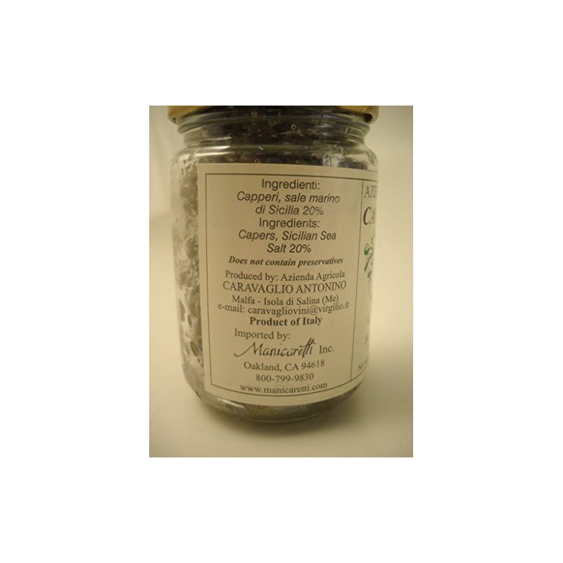 Caravaglio Capers from Sicily - Pack of 2