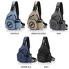 Blue Refrain One-Shoulder Bag, Crossbody Shoulder Bag, Multi-functional, Casual Bag,