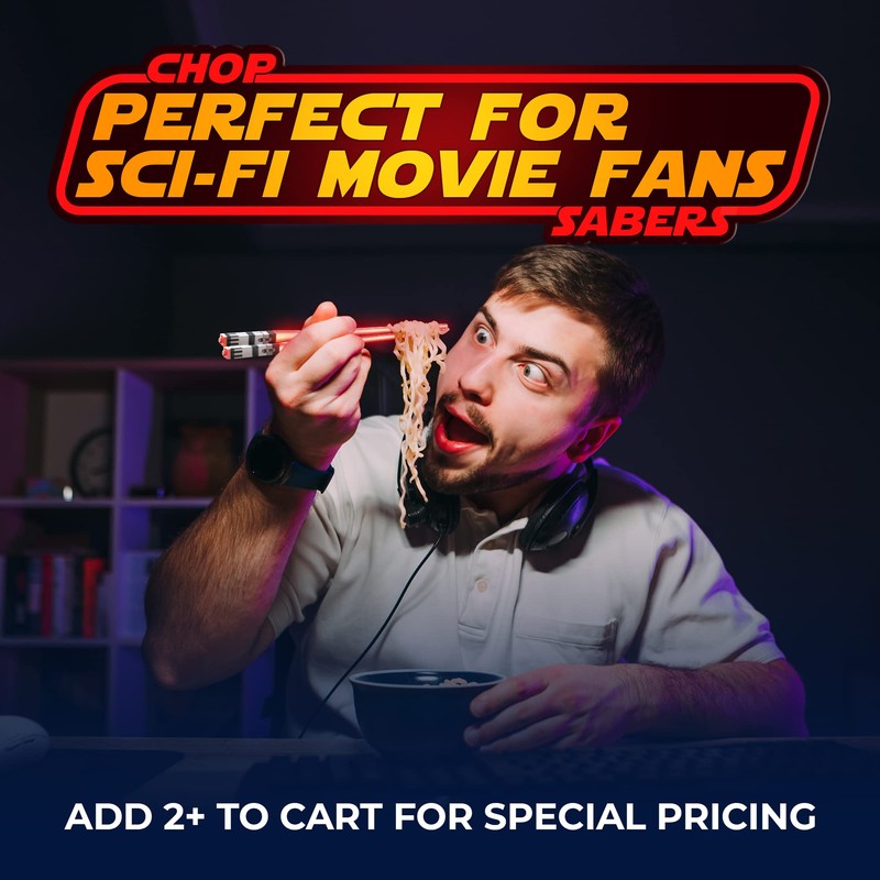 Lightsaber Chopsticks Star War Chopstick Light Up Lightsaber Chopsticks for