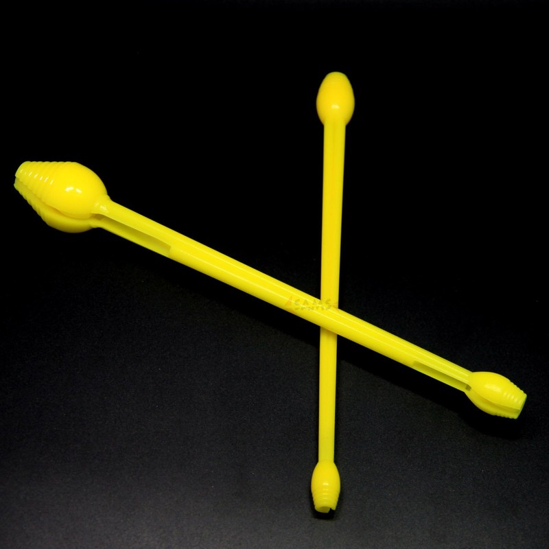 SAMSFX Plastic Fishing Hook Disgorger & Remover Tool 2PCS (Snelled