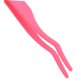 BIUDECO Grafting Tweezers for Eyelash Extensions Stainless Steel Makeup Tool for Precise Application and Isolation for Weddings Photoshoots and Daily Wear