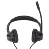 RJ9 Telephone Headset with Microphone Noise Cancelling Dual Ear Office