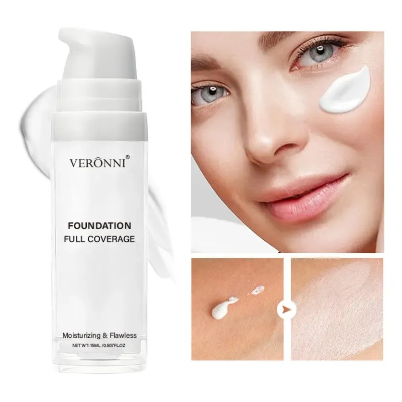 Eronni, 3 Unidades, 37 Ml, Base Mezclable Blanca, Tapa