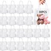 30PCS Bolsas de Regalo de PVC Transparente con Asas, Bolsas