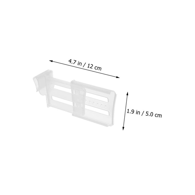 DOITOOL 2sets Fridge Side Door Separator Telescopic Partition Dividers Drawer