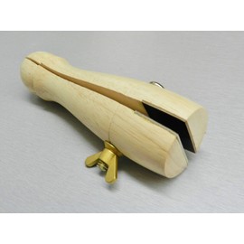 Ring Clamp Jewelers Single End Holder Jewelry Making Hand Tool Leather Lined Jaw